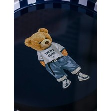 LCW Home Ayıcık Teddy Baskılı Tepsi 32 cm Yuvarlak Tepsi