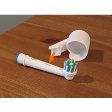 Internos Design 2'li Modern Tasarımlı Temas Etmeyen Oral B Diş Fırçası Kutusu Seti