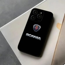 Mfa iPhone 14 Pro Max Scania Logo Tasarımlı Telefon Kılıfı 14 Pro Max Uyumlu  Çok Canlı Şık