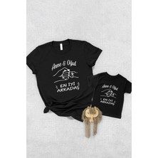 Tshirthane Anne Oğul En İyi Arkadaş (TEK ÜRÜN FİYATIDIR KOMBİN YAPMAK İÇİN EN AZ 2 ADET SEPETE EKLEYİNİZ)