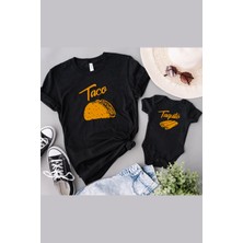 Tshirthane Taco Taquito Baba Oğul Kız (TEK ÜRÜN FİYATIDIR KOMBİN YAPMAK İÇİN EN AZ 2 ADET SEPETE EKLEYİNİZ)