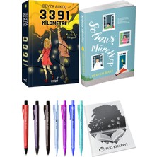 Solmuş Mürekkep 1 Meryem Nart ve 3391 Kilometre Beyza Alkoç 2li Set