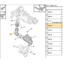 Bitapart Hava Filtre Hortumu 206 307 C2 C3 Dv4 (BPE333003-R15354-İBR17367-1434.15)