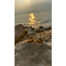 Queen Accessory Çelik Halka Küpe