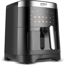 Karaca Gourmet Xxxl Smart Screen Inox Cam Hazneli Airfryer