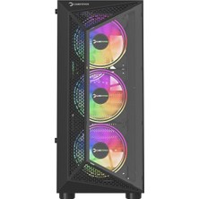 Gamepower Eclipse 4*120MM A-Rgb Fan 500W 80+ Bronze Atx Gaming Kasa