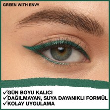 Maybelline New York Lasting Drama Asansörlü Göz Kalemi 40 Green Withenvy