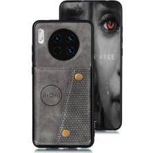 Cüzdan Kılıf Için Huawei Mate 30 Pro Darbeye Koruyucu Kickstand Buit In (Yurt Dışından)