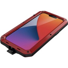 Iphone 14 Için Kılıf Alüminyum Alaşım Metal Kasa Toz Geçirmez Ağır 360 Tam (Yurt Dışından)