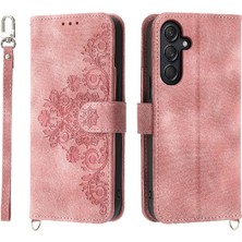 Samsung Galaxy M55 Darbeye Dayanıklı Kabartmalı Bileklik Çoklu Için Flip Case (Yurt Dışından)