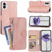 Hiçbir Şey Için Flip Case Telefon 1 Pu Deri Manyetik Kapatma Kart Tutucu (Yurt Dışından)