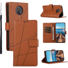 Nokia G10 Için Flip CASE/G20 Kickstand Darbeye Şok Emici Üç (Yurt Dışından)