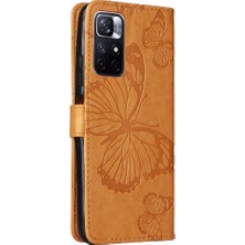 Xiaomi Redmi Not 11 Için Flip Case 5g Darbeye Kapak ile Kickstand Çevirin (Yurt Dışından)