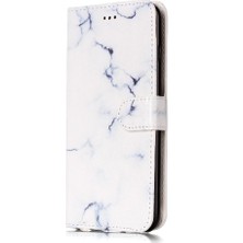 Iphone 6 Için Flip Case/6s Pu Deri Cüzdan Mermer Desen Tam Koruma (Yurt Dışından)