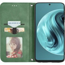 Huawei Nova 12I Için Flip Case Deri Kılıf Kapak Darbeye Cüzdan (Yurt Dışından)