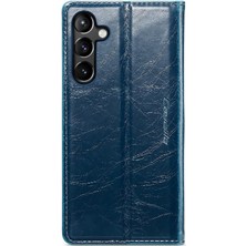 Samsung Galaxy A54 5g Kart Tutucu Kickstand Manyetik Pu Için Flip Case (Yurt Dışından)