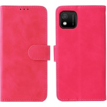 Wiko Y52 Deri Folio Flip Case Koruyucu Kapak Kartı Için Kılıf Tam (Yurt Dışından)