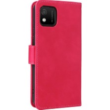 Wiko Y52 Deri Folio Flip Case Koruyucu Kapak Kartı Için Kılıf Tam (Yurt Dışından)