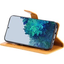 Samsung Galaxy S22 Pu Deri Flip Kickstand Için Kılıf Kart Yuvası Standı ile (Yurt Dışından)