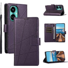 Tecno Camon 19 Şok Emici Kickstand Darbeye Üç Için Flip Case (Yurt Dışından)