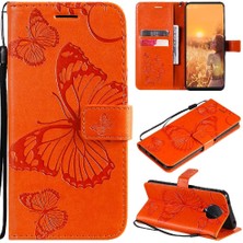 Nokia G20 Için Flip CASE/G10 Manyetik Kapak Darbeye Kapak Kart Yuvası ile (Yurt Dışından)