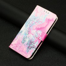 Sony Xperia 1 V Mermer Desen Pu Deri Cüzdan Kart Yuvaları Için Flip Case (Yurt Dışından)