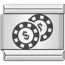 İtalyan Charm Bileklik Italyan Charm Poker