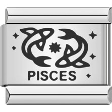 İtalyan Charm Bileklik Italyan Charm Pısces