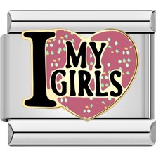 İtalyan Charm Bileklik Italyan Charm I My Girls