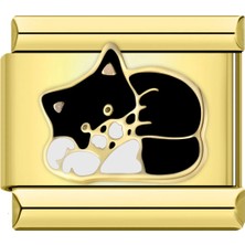 İtalyan Charm Bileklik Italyan Charm Sleeping Cat