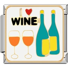 İtalyan Charm Bileklik Italyan Charm Wine Lover