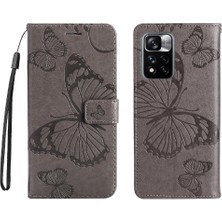 Xiaomi Redmi Not 11 Pro Artı Manyetik Kapak Flip Kickstand Için Flip Case (Yurt Dışından)