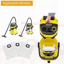 Benagee 24 Paket Polar Filtre Torbaları Elektrikli Süpürge Için Yedek Wd4 Wd5 Wd6 Mv4 Mv5 Mv6, Toz Koruma Filtre Torbaları (Yurt Dışından)