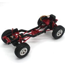 Blueleskyy 4 Adet 55MM 1.0 Metal Beadlock Tekerlek Lastik Lastik Seti Eksenel SCX24 Traxxas TRX4M Fms 1/18 1/24 Rc Araba Yükseltme Parçaları,1 (Yurt Dışından)