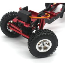 Blueleskyy 4 Adet 55MM 1.0 Metal Beadlock Tekerlek Lastik Lastik Seti Eksenel SCX24 Traxxas TRX4M Fms 1/18 1/24 Rc Araba Yükseltme Parçaları,1 (Yurt Dışından)