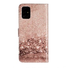 Samsung Galaxy A71 4g Manyetik Tam Koruma Mermer Kart Için Flip Case (Yurt Dışından)