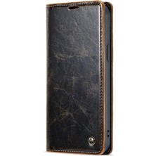 Iphone 14 Için Flip Case Artı Retro Cüzdan Kapak Çılgın At Pu Deri (Yurt Dışından)