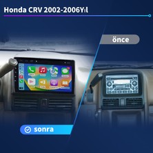 Conio Honda Crv 2002-2006YIL  9'inç Araba Android Multimedya Carplay Navigasyon Cihazı