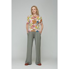 Motherway Yazlık Beli Lastikli Before After Pantolon