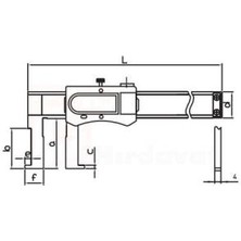 Asimeto AS-316 Dijital Boru Kumpası 0-200 mm