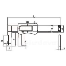 Asimeto AS-316 Dijital Boru Kumpası 0-150MM