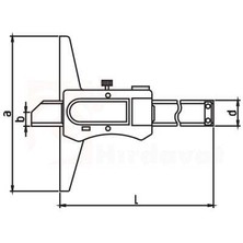 Asimeto AS-327 Dijital Derinlik Kumpası 0-200MM