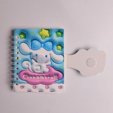 Kawaii Sanrio Hello Kitty ,melodi ,kuromi ,cinnamarol Defter Mıknatıslı Mini