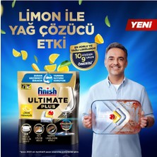 Finish Ultimate Plus Hepsi Bir Arada 120 Kapsül Limon Bulaşık Makinesi Deterjanı Tableti ( 60 x 2)