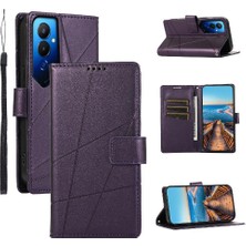 Tecno Pova 4 Pro Üç Kart Yuvaları Kickstand Darbeye Dayanıklı Için Flip Case (Yurt Dışından)