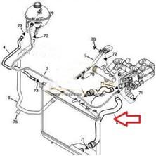Rapro Radyatör Üst Hortumu 307 02 >08  Xsara 1.4hdı (R15114-1343FC)
