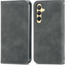 YH Mall Samsung Galaxy S24 Artı Basit Iş Darbeye Deri Için Flip Case (Yurt Dışından)