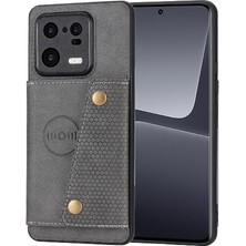 YH Mall Cüzdan Kılıf Için Xiaomi 13 Pro Cüzdan Kılıf Kart Tutucu Darbeye Kickstand (Yurt Dışından)