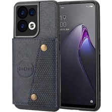 YH Mall Oppo Reno8 Pro Kart Tutucu Için Cüzdan Kılıf Kickstand Darbeye Koruyucu (Yurt Dışından)