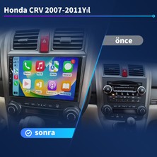 Conio Honda Crv 2007-2011YIL  9'inç Araba Android Multimedya Carplay Navigasyon Cihazı